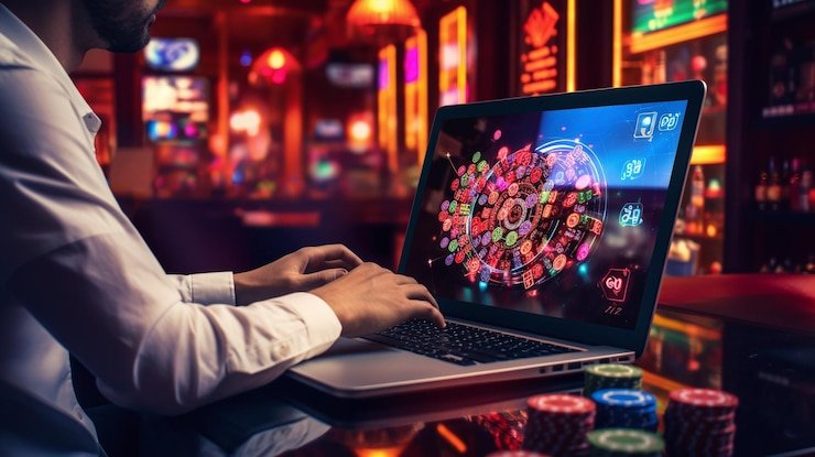 Antarmuka permainan Relax Gaming di platform olxtoto slot menampilkan mekanik putar reel yang halus